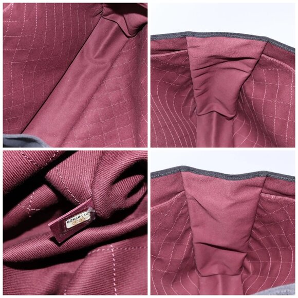 CHANEL Ladies First Tote Bag Canvas Black White CC Auth PP319AV - Picture 15 of 16